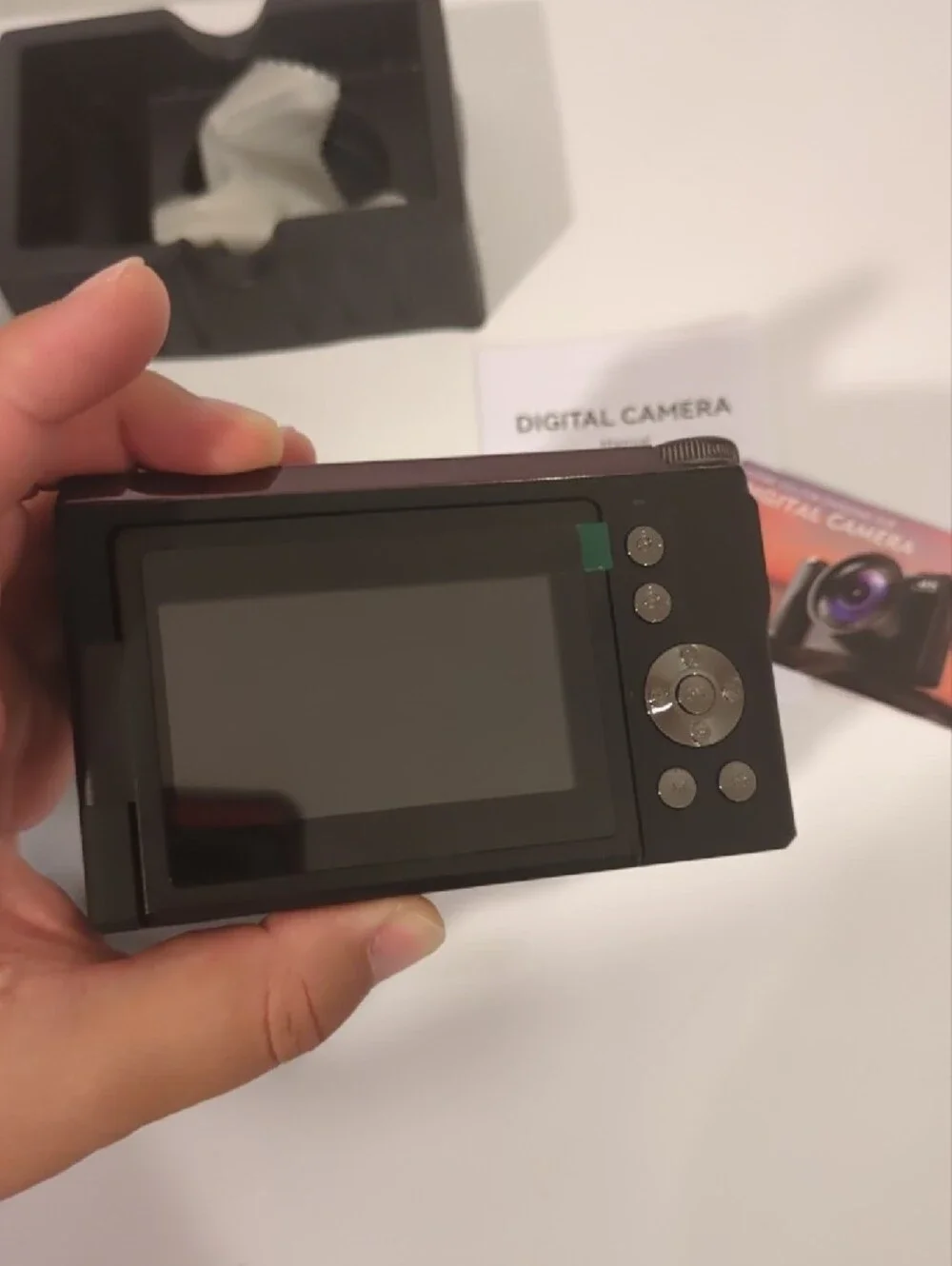 4K Digital Camera – Black Kids Toy Camera